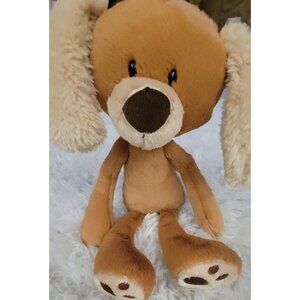 Gund Take-Alongs Masi Plush Brown Dog Toy - Cuddly Companion For Kids